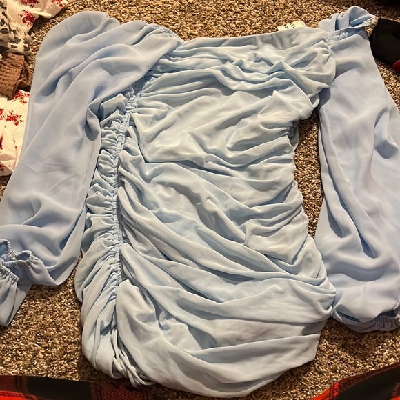 Hello Molly Blue Dress - Picture 1 of 3